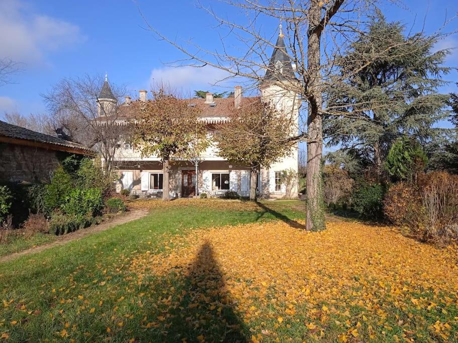 Maison Calme Avec Piscine Entouree De Son Parc Quintenas エクステリア 写真
